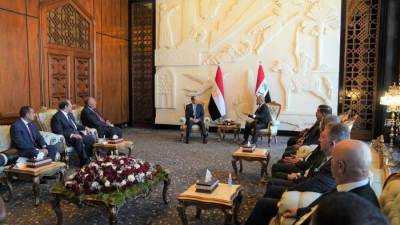 رئيس العراق مرحبًا بـ"السيسي": زيارتكم مهمة لدعم بلدنا