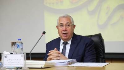 وزير الزراعة يترأس الجمعية العمومية للشركة القابضة لاستصلاح الأراضي