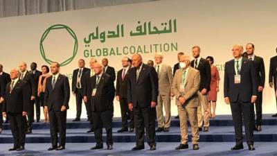 وزير الخارجية يشارك في الاجتماع الوزاري للتحالف الدولي ضد داعش بروما.