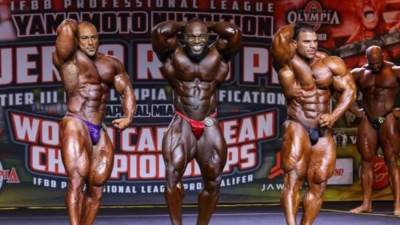 محمد شعبان وصيف بطولة بورتوريكو لكمال الأجسام للمحترفين