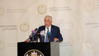 وزير التربية والتعليم يستعرض تفاصيل الاستعدادات النهائية لامتحانات الثانوية العامة لهذا العام