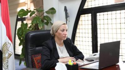 وزيرة البيئة تناقش مع مجموعة البيئة بالأمم المتحدة إطارعمل الاستراتيجية الوطنية للتغيرات المناخية