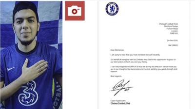 تشلسي الإنجليزي يرسل خطابا إلى مشجع مصري