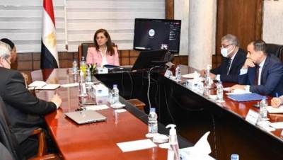 هالة السعيد تلتقي بمدير المكتب الإقليمي للبنك الإسلامي لبحث آليات تدعيم روابط التعاون 
