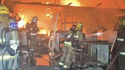 عاجل:حريق في مستشفي الامراض العصبية والعقلية 