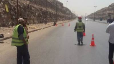 تحويلات مرورية بطريق العين السخنة لمدة شهر 