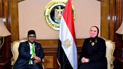 جامع: مصر حريصة على تعزيز التعاون الصناعي والتبادل التجاري مع ماليزيا