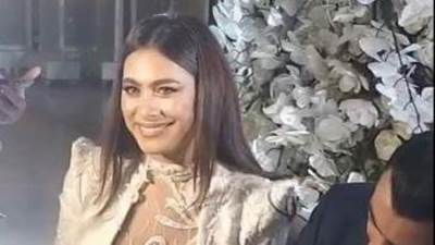 لا يفوتك الصور الاولي من عقد قران هاجر احمد 