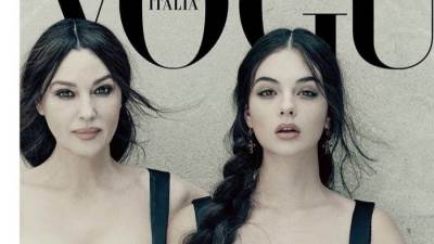 احدي ايقونات الجمال علي الارض مونيكا بيلوتشي تخطف الانظار من جديد مع ابنتها ديفا