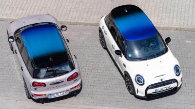 لاول مره ميني كوبر تقدم سقفًا ثلاثي الألوان لسياراتها