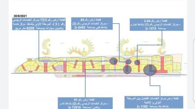  طرح 5 قطع أراضٍ بأنشطة مختلفة للاستثمار بمدينة المنصورة الجديدة 