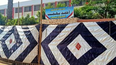 الجيزة تقوم بحملات نظافه دورية بمحيط لجان امتحانات الثانوية العامة 