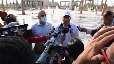 رئيس الوزراء يتفقد أعمال النهر الأخضر بالعاصمة الإدارية الجديدة