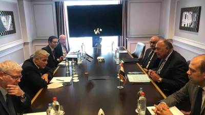 عاجل : وزير الخارجية يلتقي في بروكسل نظيره الإسرائيلي