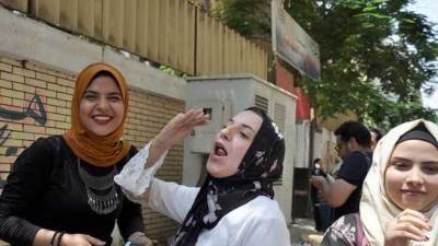 امتحان اللغة الثانية ينشر الفرحة بين طلاب الثانوية العامة