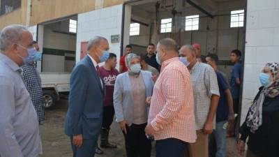 محافظ القليوبية يتفقد عددا من مجازر المحافظة لمتابعة الاستعدادات النهائية لاستقبال أضاحي المواطنين 
