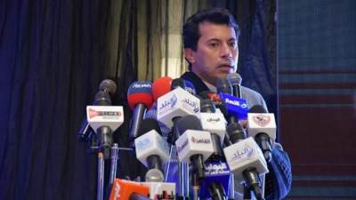 صبحي وحطب يشهدا المؤتمر الصحفي لكشف تفاصيل البعثة المصرية بأولمبياد طوكيو