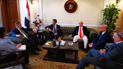 وزير قطاع الأعمال العام يبحث مع "ماريوت" الدولية تعزيز التعاون في إدارة الفنادق