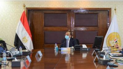 "شعراوي" يبحث مع شركة ريلاينس دراسة تقديم خدمات جمع ونقل المخلفات بمحافظة بورسعيد