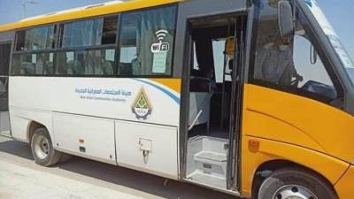 تلبية لرغبة المواطنين تم تشغيل خط جديد للنقل الجماعي بالعبور