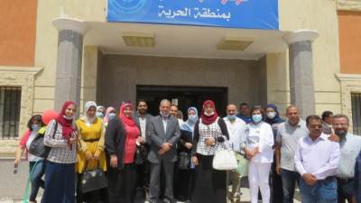 رئيس جهار مدينة العبور الجديدة يعلن افتتاح المركز الطبي بحي الحرية