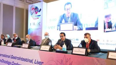 وزير التعليم العالي يشهد فعاليات المؤتمر السنوى العاشر لأورام الجهاز الهضمي والكبد والمسالك البولية 