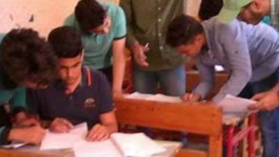 بالأسماء..رصد 33 حالة غش بإمتحان الجغرافيا اليوم
