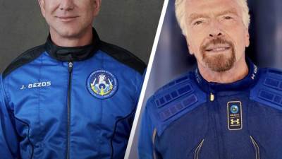 الملياردير جيف بيزوس ينجح في السفر لخارج الغلاف الجوي في رحلة فضائية