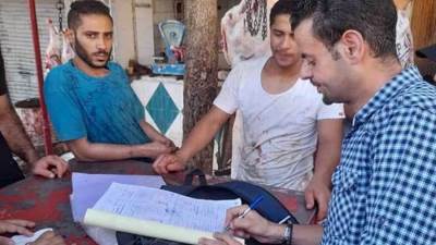 محافظ الجيزة: ذبح ١٩٤٥ أضحية بالمجازر وتحرير ٢٩٥ محضر ذبح بالشوارع وشوادر مخالفة