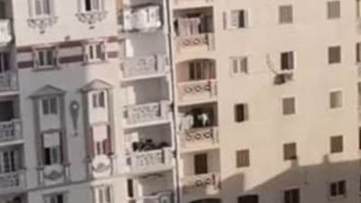 عاجل :كارثة جديدة تهز منطقة بحري بالاسكندرية ميل عقار مكون من 16 طابقا وقرار بإخلاء 4 مبان مجاورة