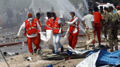 الطائرات الامريكية تقصف للمرة الثانية في اسبوع مواقع لمقاتلي حركة الشباب في الصومال