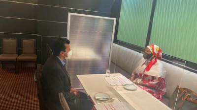 "صبحي" يلتقي وزيرة الرياضة الكينية لبحث التعاون الثنائي بين البلدين