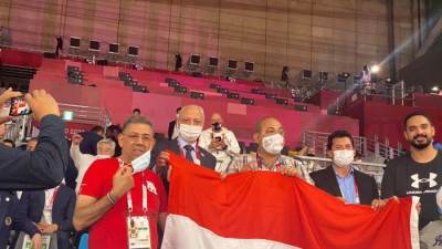 وزير الرياضة يهنيء هداية ملاك وسيف عيسي بالفوز ببرونزيتين التايكوندو بأولمبياد طوكيو