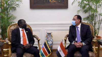 مدبولي: ندعم جهود الأشقاء في جنوب السودان لتحقيق السلام في البلاد