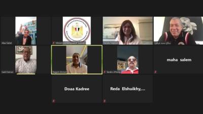 وزيرة الهجرة تلتقي ممثلي الجاليات المصرية بالخارج استعدادا لإطلاق مؤتمر لدعم الجمهورية الجديدة