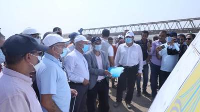 وزيرالنقل يتابع أعمال تنفيذ مشروع قطارالعين السخنة والعلمين الجديدة ومرسى مطروح