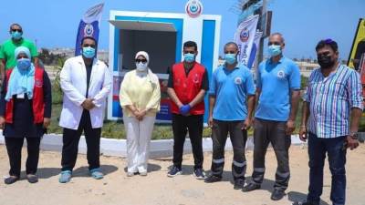 وزيرة الصحة تتفقد مستشفى العلمين النموذجي