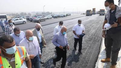 النقل: 99% نسبة تنفيذ كوبري السلام و97% نسبة تنفيذ كوبري المرج