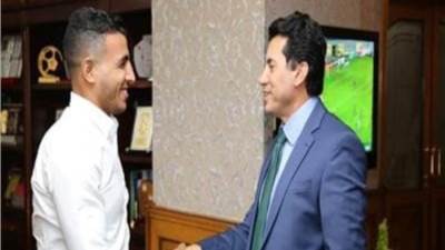 وزير الرياضة يتواصل مع البعثة المصرية بطوكيو  لتهنئة كيشو بالبرونزية