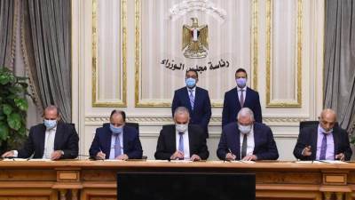 "مدبولي" يشهد التوقيع علي بروتوكول تعاون مشترك لتنفيذ المبادرة القومية لتطوير الري