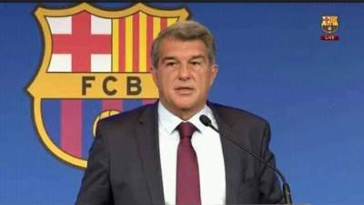 لابورتا يكشف تفاصيل رحيل ميسي عن برشلونة "النادي فوق الجميع"