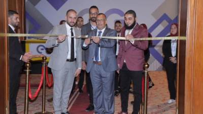 رئيس جمعية مطورى القاهرة الجديدة يفتتح المعرض العقارى المصرى ERE 