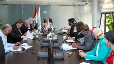 وزيرة البيئة تناقش مع شركة امريكية مشروع لتحويل المخلفات لوقود حيوي بالفيوم