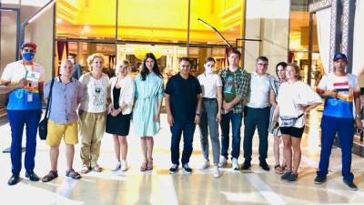 وصول وفدين من أهم وسائل الإعلام الروسية لشرم الشيخ والغردقة