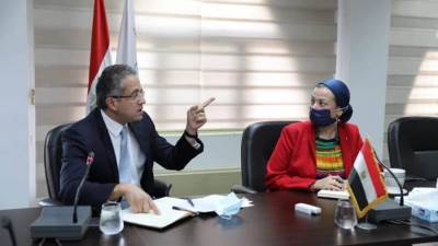 وزيرا البيئة والسياحة والآثار يتابعان مشروع تطوير التجلي الأعظم لدعم السياحة المستدامة