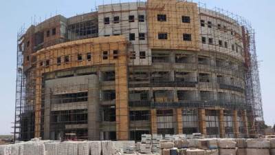 الإسكان: 65% نسبة تنفيذ مستشفى الأطفال " شفا الأورمان" بمدينة سوهاج الجديدة