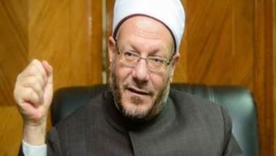 مفتي الجمهورية يشكر السيسي على تمديد خدمته لمدة عام