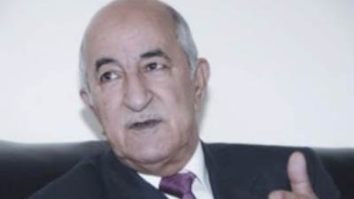 عاجل: الرئيس الجزائرى يلقى خطاباً للأمة مساء اليوم بعد حرائق أوقعت عشرات الضحايا