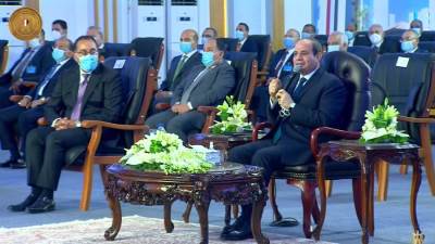 مفاجأة.. السيسي: سيتم إداراج "العاصمة الإدارية" و"العلمين" في البورصة المصرية