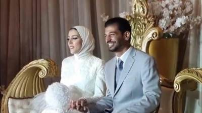 جيانا فاروق تحتفل بعقد قرانها في حضور وزير الشباب والرياضة 